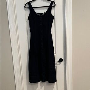 Banana Republic Denim Button-Down Midi Dress